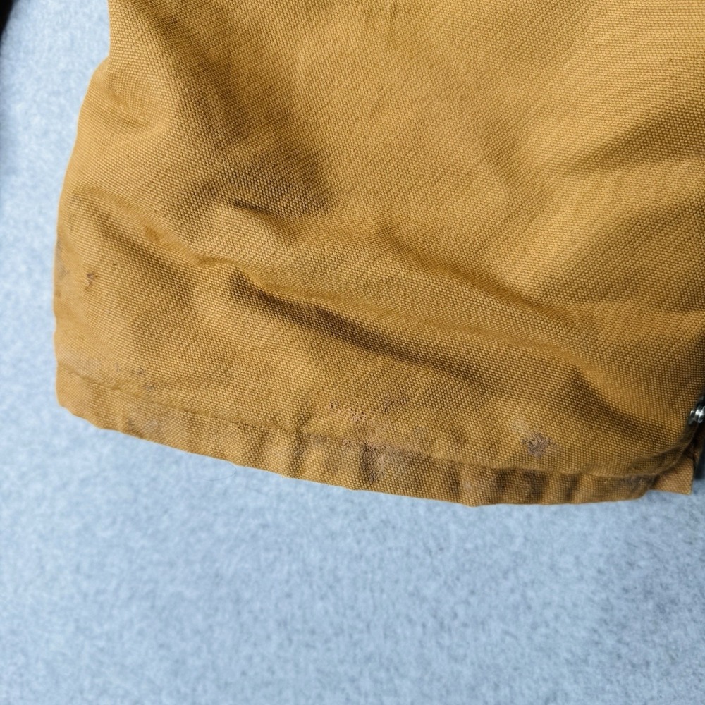 Vintage Carhartt X01 BRN Quilt Insulated Duck Coveralls Mens 42 Regular USA READ - Picture 16 of 16